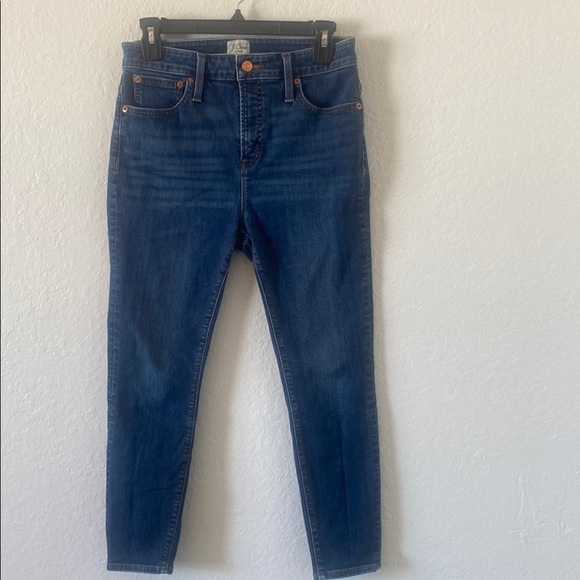 J Crew Women's denim Blue Jeans 29P - Picture 1 of 12